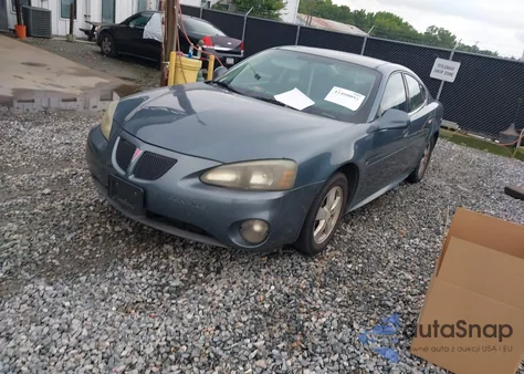 2006 Pontiac Grand Prix from USA, damaged, VIN 2G2WP552161284155
